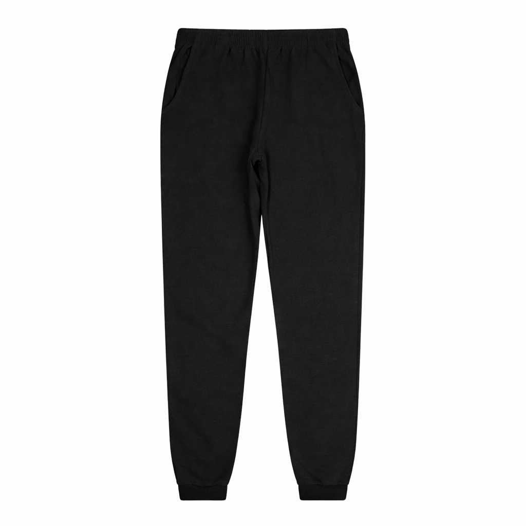 Calça De Moletom Básica Slim Jogger Com Punho Academia