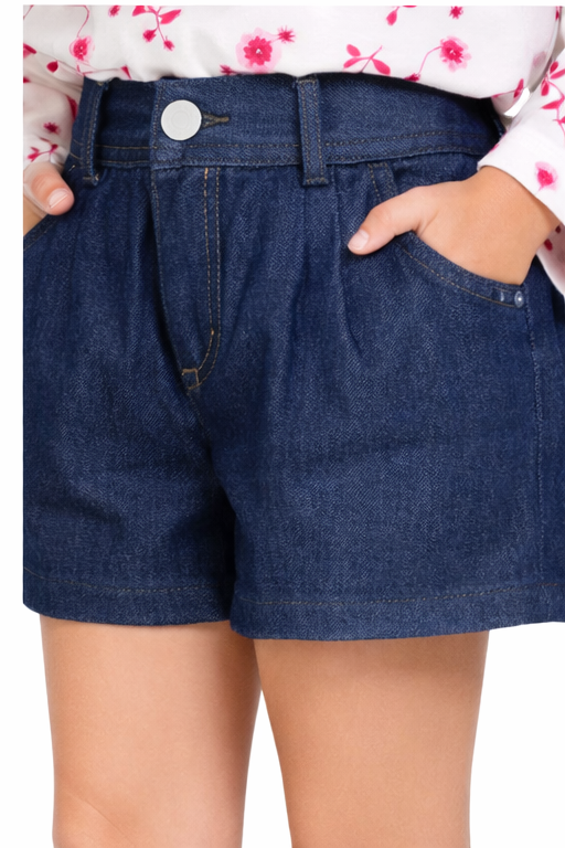 Shorts Jeans Escuro Balon Infantil