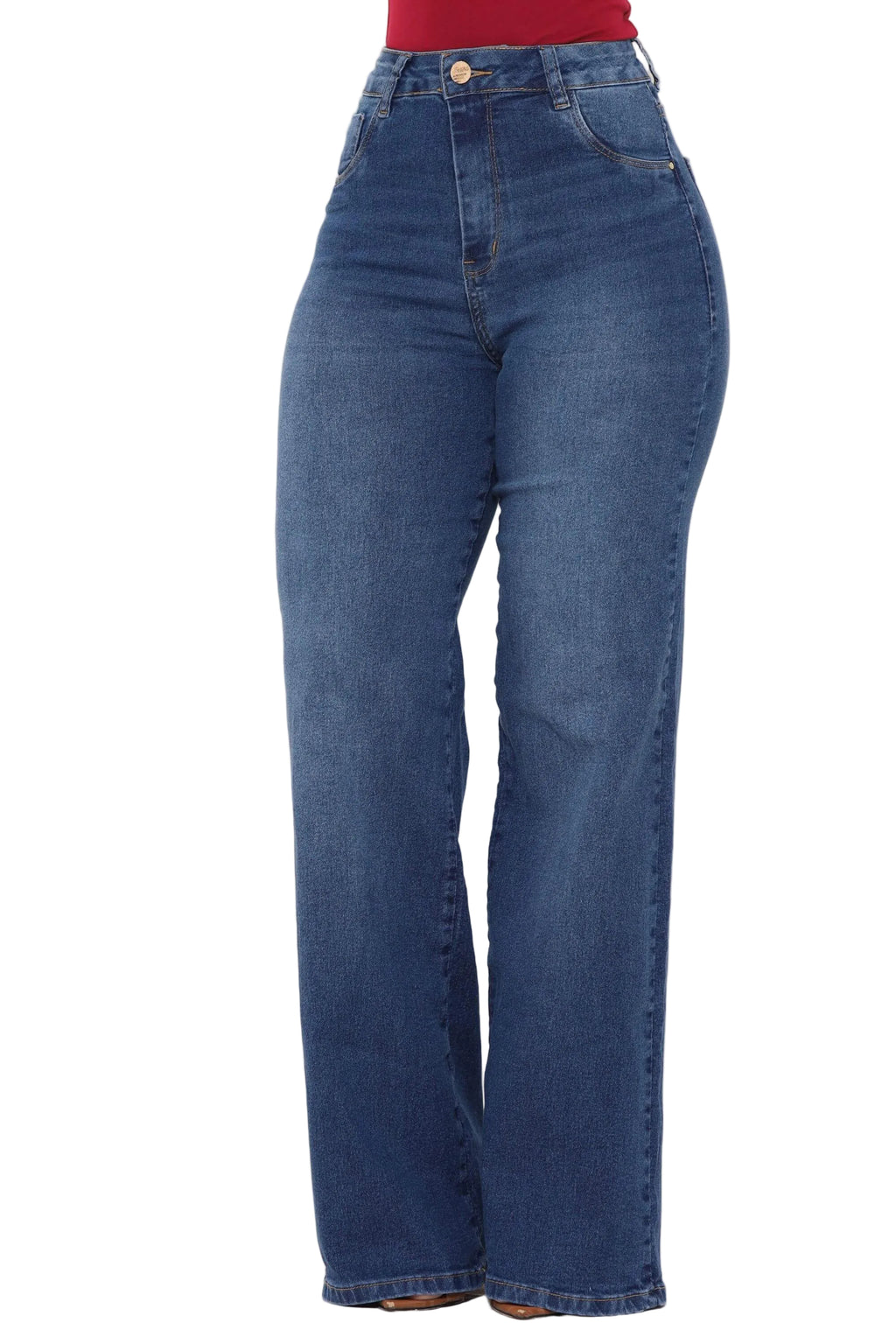 Calça Jeans Wide Leg Conclusão Jeans