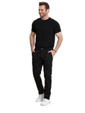 Calça Masculina Sarja Sport Fino Preta