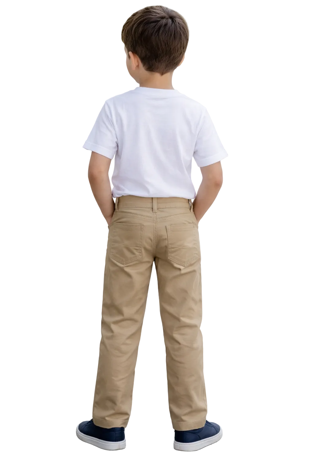 Calça Infantil Menino infantil Confortável Bege