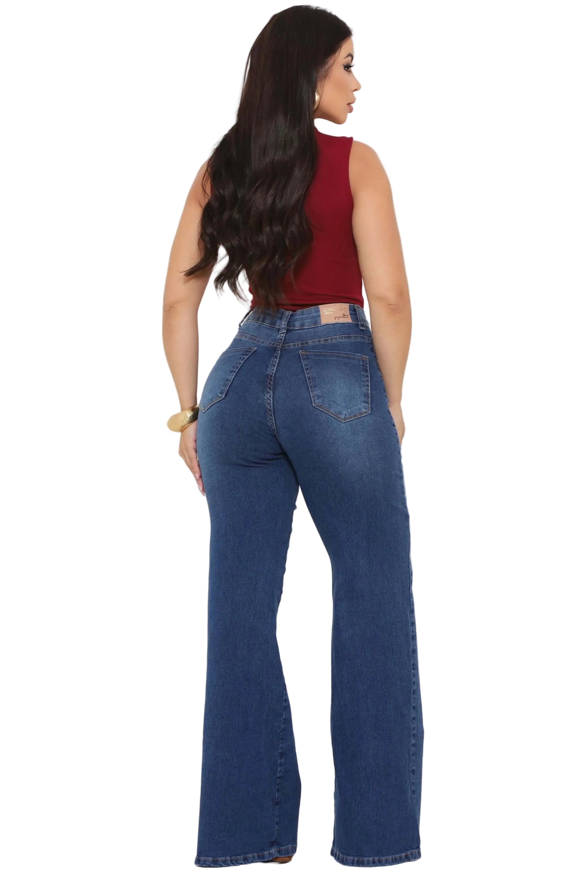 Calça Jeans Wide Leg Conclusão Jeans
