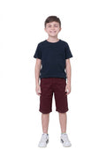 Bermuda Sarja Slim Infantil