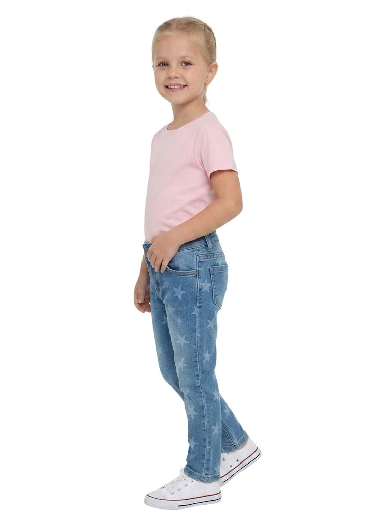 Calça Infanril Jeans Estrela Premium