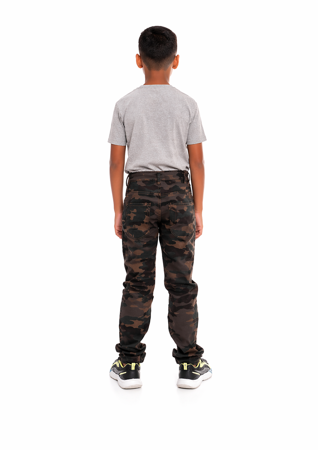 Calça Camuflada  Slim Infanto