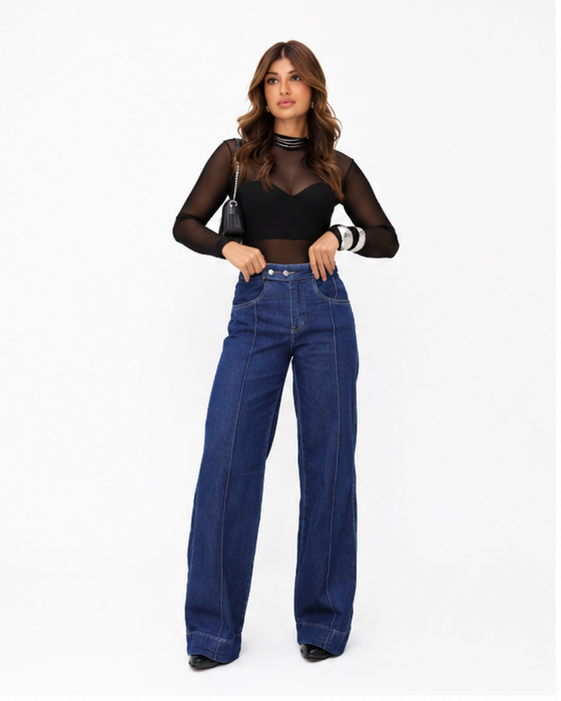 Calça Feminina Wide Leg Premium