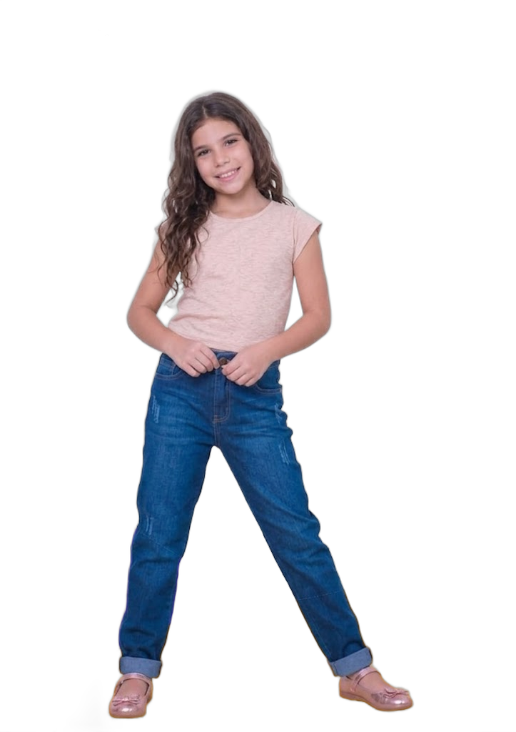 Calça Feminina Infantil Moda Kids