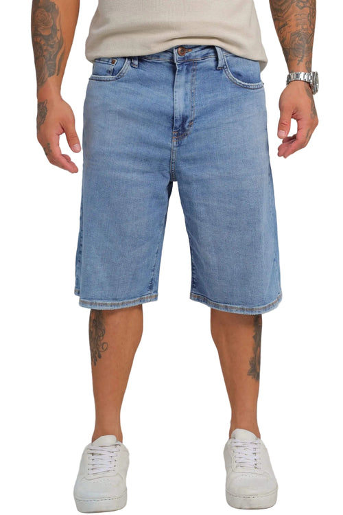 Bermuda Baggy Masculina Azul Escuro